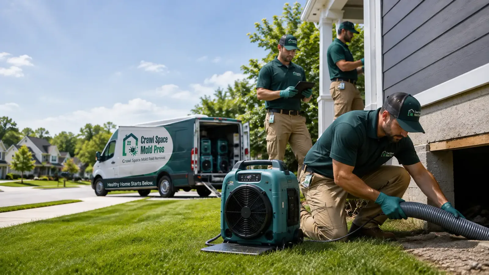 Crawl Space Mold Removal in West Columbia, SC